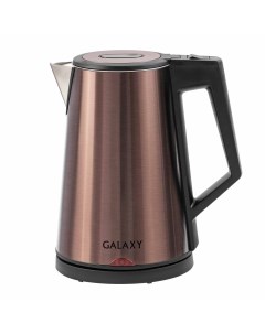 Чайник электрический GL0320 1 7 л коричневый Galaxy