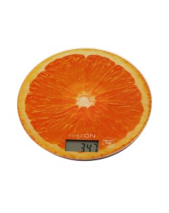 Весы кухонные LVK 701 оранжевый Luazon home