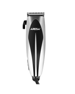 Машинка для стрижки волос HC 616 серебристый черный Aresa