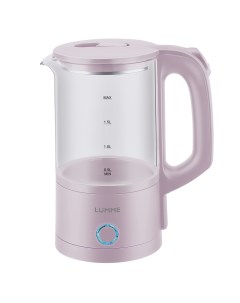 Чайник электрический LU 4105 1 8 л розовый Lumme
