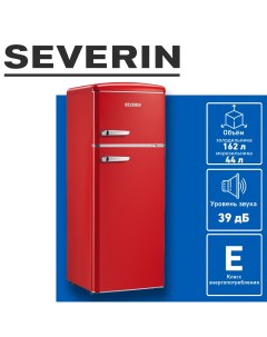 Холодильник RKG8930 красный Severin