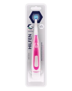 BC PHARMA Электрическая зубная щетка мягкая круглая арт r2020 розовая Hilfen