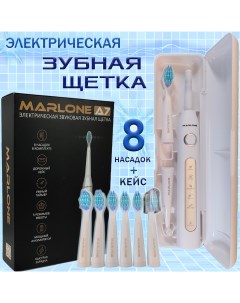 Электрическая зубная щетка A7 белая Marlone