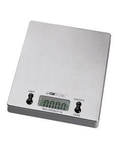 Весы кухонные KW 3367 EDS серебристый Clatronic