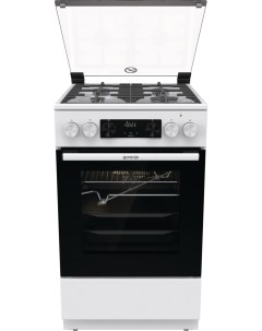 Комбинированная плита GKS5C70WF белая Gorenje