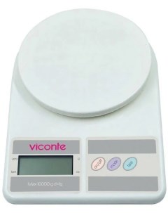 Весы кухонные VC 528 белый Viconte