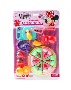Игровой набор тортик и фрукты на липучках Чаепитие Минни Маус Disney