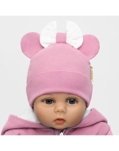 Шапка детская AB OD22 NE16Mi1 Розовый 38 Amarobaby