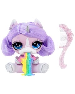 Фигурка Фиолетовый единорог с волосами c аксессуарами Poopsie surprise unicorn