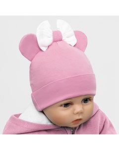 Шапка детская AB OD22 NE16Mi1 Розовый 46 48 Amarobaby