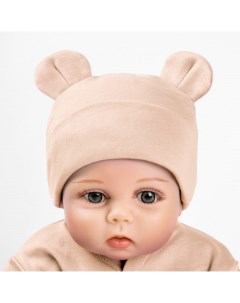 Шапка детская AB OD22 NE16Be1 бежевый 38 Amarobaby