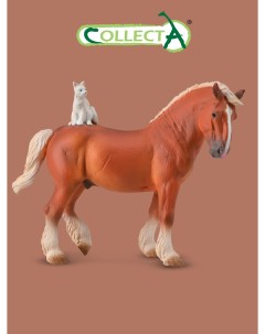Фигурка животного Лошадь с кошкой Collecta