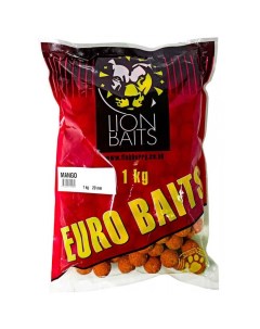Бойлы тонущие EURO BAITS 20мм 1кг MANGO Lion baits