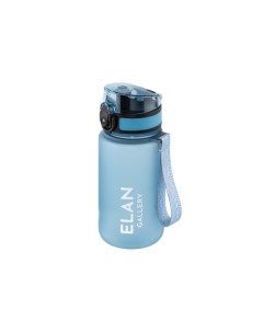 Бутылка для воды Style Matte 350 мл 6 8х6 8х17 см голубая пастель Elan gallery