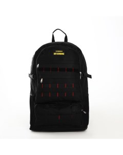 Рюкзак туристический на молнии с увеличением 6 наружных кармана цвет черный Nobrand
