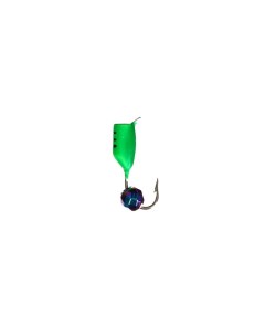 Мормышка Столбик с граненым шариком Хамелеон зеленый вес 1 1 г размер 3 10 шт Wormix