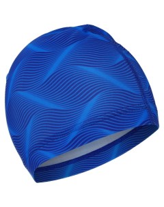 Шапочка для плавания взрослая цвет голубой обхват 54 60 см Onlitop