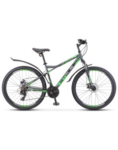 Велосипед Navigator 710 MD 27 5 V020 2021 16 серый зеленый Stels