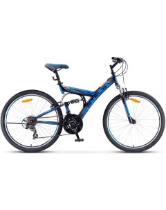 Велосипед Focus 26 V 18 sp 2021 18 темно синий синий Stels