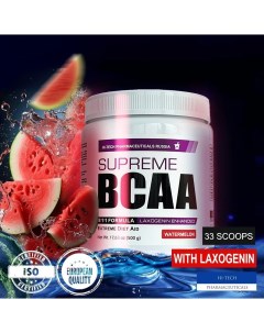 Аминокислоты SUPREME BCAA 8 1 1 со вкусом Арбуз 500 г Hi-tech pharmaceuticals