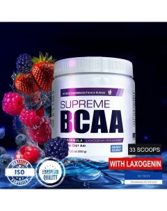 Аминокислоты SUPREME BCAA 8 1 1 со вкусом Ягодный взрыв 500 г Hi-tech pharmaceuticals