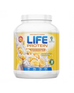 Протеин LIFE Protein 1800 г Banana Milkshake Tree of life