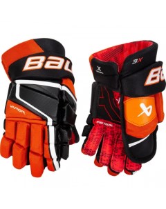 Перчатки хоккейные Vapor 3X MTO S22 Sr 1059955 14 черно оранжевый Bauer