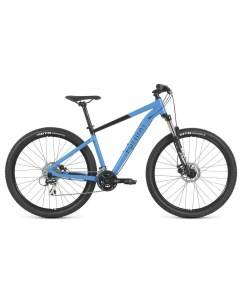 Велосипед 1414 27 5 рама L 2023 года синий матовый черный матовый Format