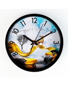Часы настенные Сказка d 20 см плавный ход Nobrand