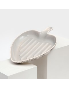 Форма для запекания керамическая Сердце серая 1 сорт Иран Керамика ручной работы