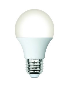 Светодиодная лампа LED A60 7W 3000K E27 FR SLS UL 00008771 Volpe