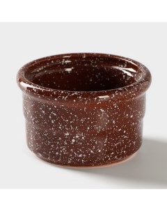 Форма для выпечки Ceramisu 170 мл d 7 см h 5 3 см цвет коричневый Ломоносовская керамика