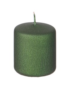 Свеча столбик зеленый Новый Год 7 см 348 870 Adpal