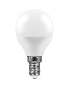 Лампа светодиодная LB 550 25801 9W 230V E14 2700K G45 упаковка 10 шт Feron