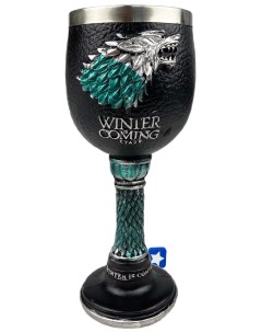 Бокал для вина кубок Игра престолов Зима близко Game of Thrones 17 см 220 мл Starfriend