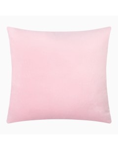 Подушка декоративная цв розовый 30 30см велюр Этель