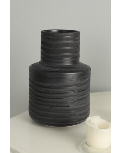 Ваза 22 см черный керамика 7261454 Coincasa