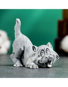 Фигура Веселый кот 7см Сувениры из мраморной крошки