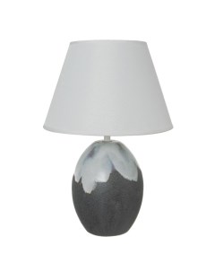Настольная лампа Вайли E14 40Вт серый Risalux
