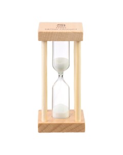 Песочные часы Африн на 3 минуты 8 5 х 4 см белый песок Nobrand