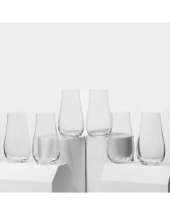 Набор стеклянных стаканов для воды 10337913 LIMOSA 450 мл 6 шт Crystal bohemia