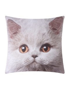 Подушка декоративная Серый котик Этель