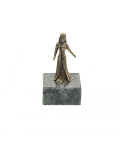 Статуэтка Горянка в танце на камне 454 Пятигорская бронза