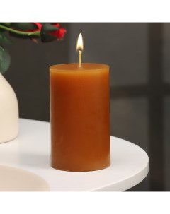 Свеча цилиндр ароматическая Лаванда и цитрус 6х10 см Nobrand