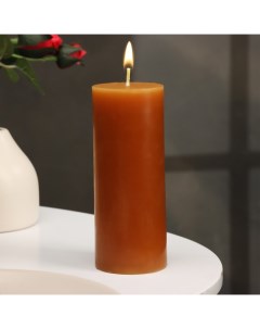 Свеча цилиндр ароматическая Лаванда и цитрус 6х15 см Nobrand