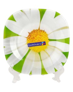 Тарелка Carine Paquerette Green 20 см Luminarc