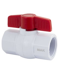 Шаровый кран для воды СА 476 1 1 4 пластик 3шт Mak