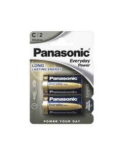 Щелочные батарейки Everyday Power C LR14REE 2BR Panasonic
