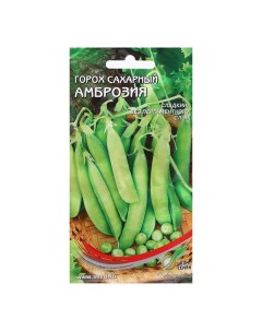 Семена Горох Амброзия овощной сахарный 50 шт 3 шт Дом семян