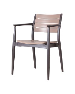 Кресло Regnum темно коричневое 41 х 57 х 81 см Novussi